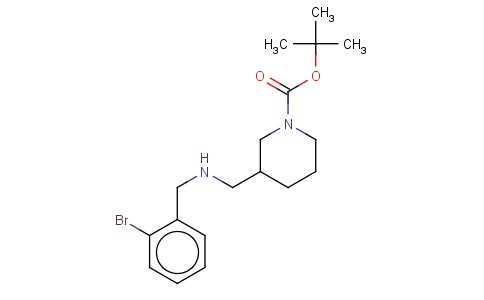 1-BOC-3-[(2-BROMO-BENZYLAMINO)-METHYL]-PIPERIDINE